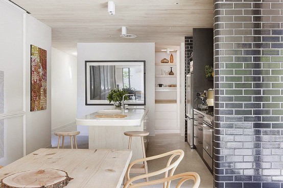 Modern Brick House With Neutral Interiors And Lots Of Light - DigsDi