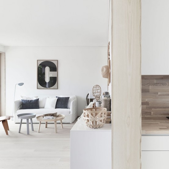 Modern Calm-Looking Interior Design In Neutral Colors - DigsDi