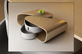 Modern Curved Table | Interior Design Ide