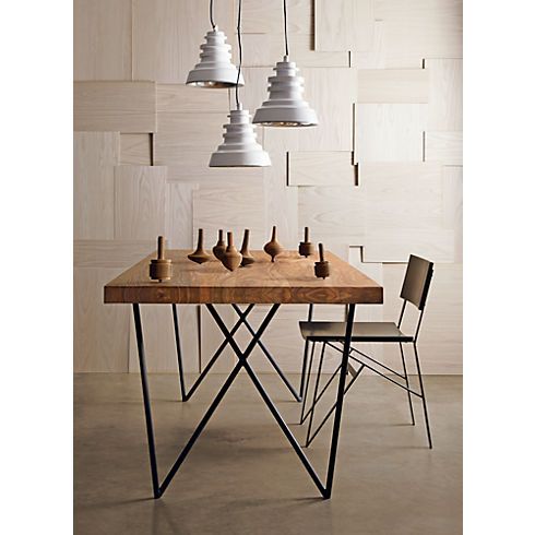 dylan dining table in dining tables | CB2 $999 ... can totally .