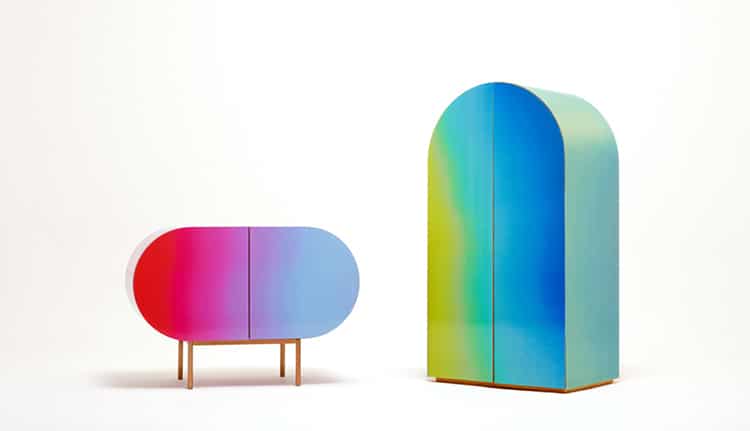 Design Studio Create Color Changing Furniture in Rainbow Hu