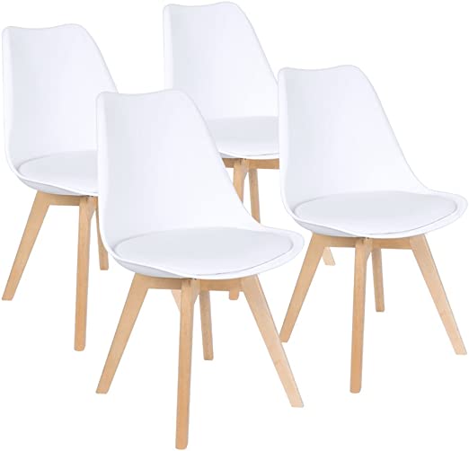 Amazon.com - Furmax Mid Century Modern DSW Dining Chair .