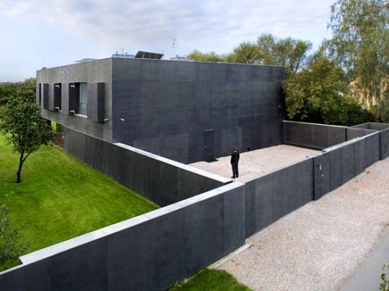 Modern House That Become a Bunker When an Owner Isnt Home (With .