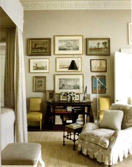 Room of the Day ~ Veere Grenney Interiors - so winsome. Love the .