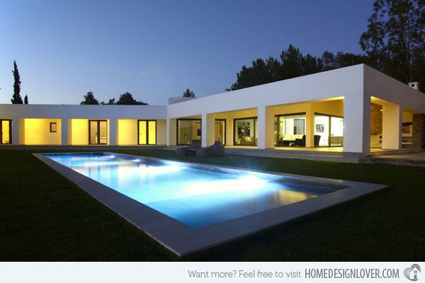 Modern Minimalist Villa by the Sea in Ibiza, Spain | House design .