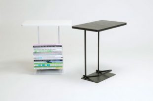 Modern Mobile Side Table To Store Magazines - DigsDi