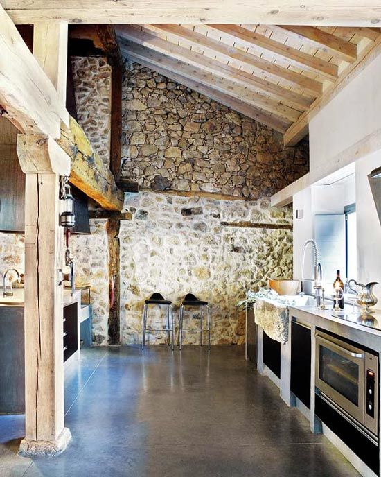 Modern Rustic Charm | Rustic home design, Rustic kitchen, Modern .