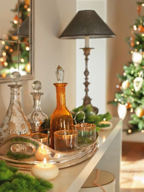 Modern Spanish House Decorated For Christmas | DigsDigs .