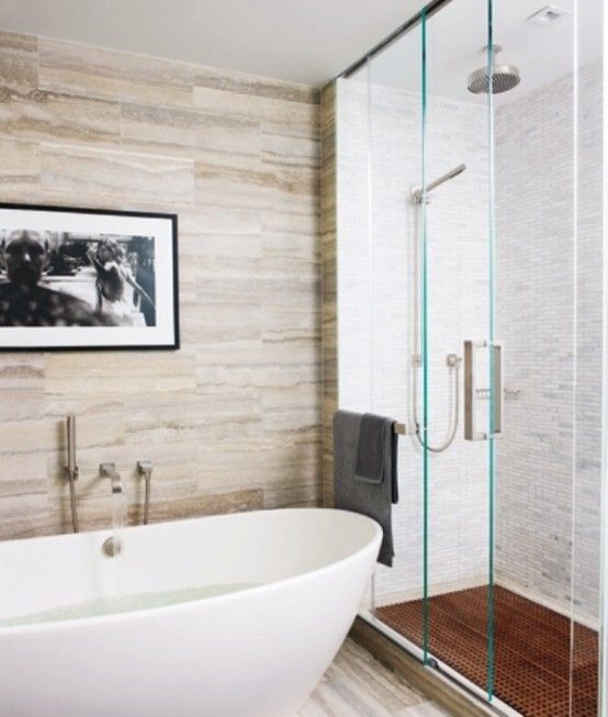 Modern Stylish House Of Hilary Swank | Dream bathrooms, Bathroom .