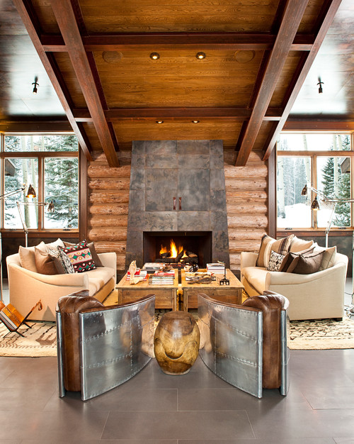 22 Luxurious Log Cabin Interiors You HAVE To See - Log Cabin H