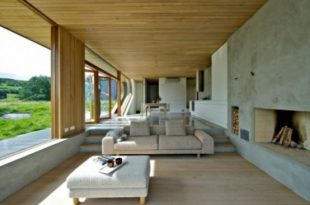 Modern Wooden Cabin With Folding Glass Walls - DigsDi