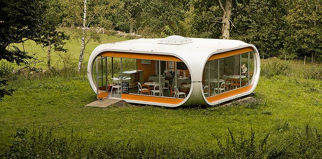 The Venturo Modular House (designed in 1971) by Matti Suuronen .