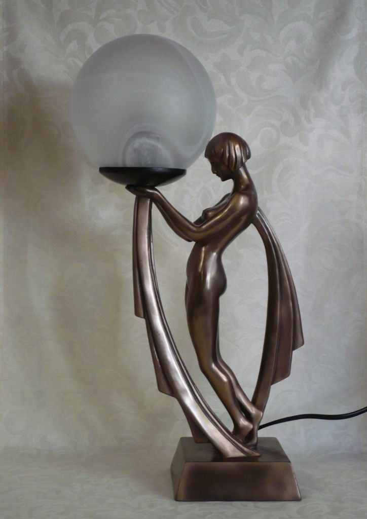 Pin by Anthony Mendolia on For the Home | Art deco lamps, Art deco .