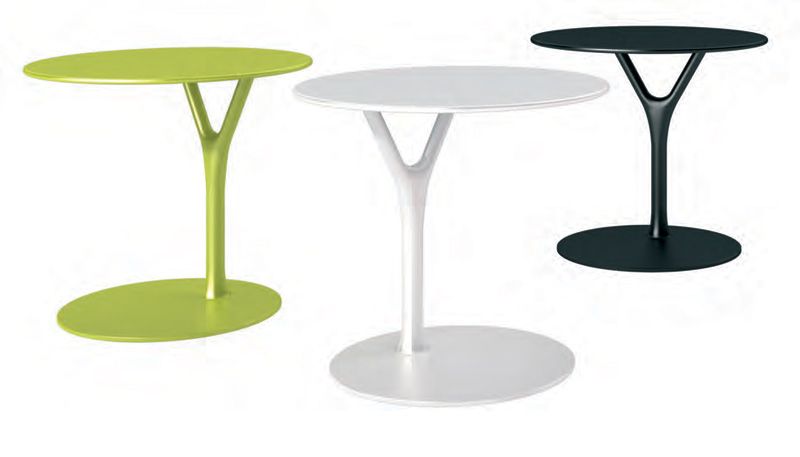 Multipurpose Side Table Made Of Powder Coated Steel Wishbone Table by
Buck And Hertzog
