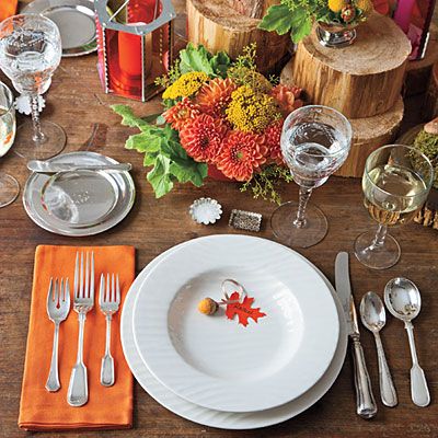 Natural Thanksgiving Table Decoration Ideas | Natural thanksgiving .