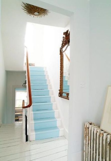 20 Nautical-Inspired Staircases For Beach Homes And Not Only | Diy .