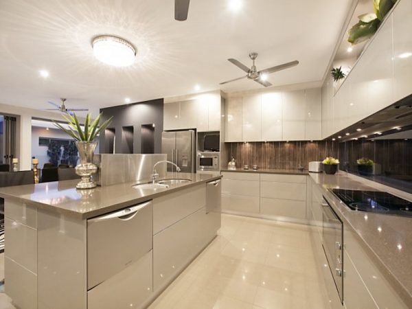 Pretty and neutral kitchen designs | Kitchen design open, Modern .
