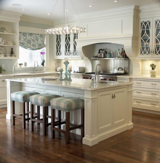 Stylish Hues to Accentuate Modern Kitchen Designs in Neutral Colo