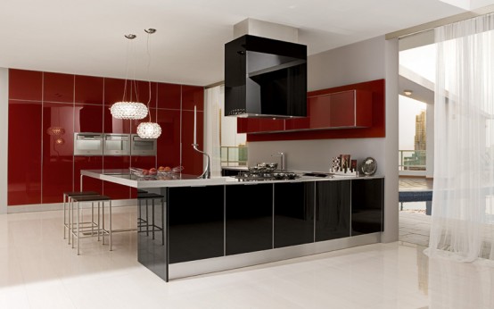red kitchen cabinets Archives - DigsDi
