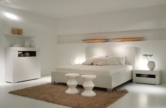Elumo Modern White Bedroom Furniture Ideas by Huelsta .