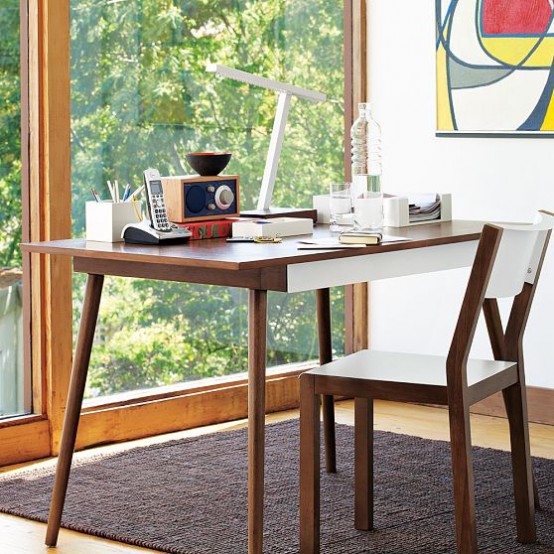 New Sustainable Home Office Furniture Collection by West Elm .