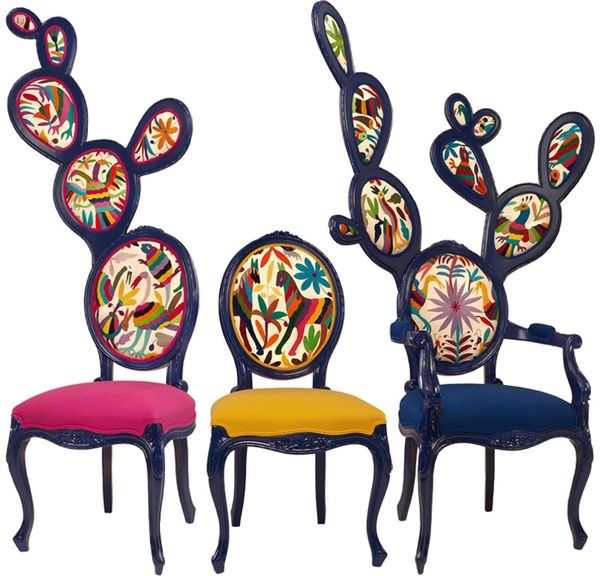 Super fun! via nekocitron: The Prickly Pair Chairs #plsbeseated .
