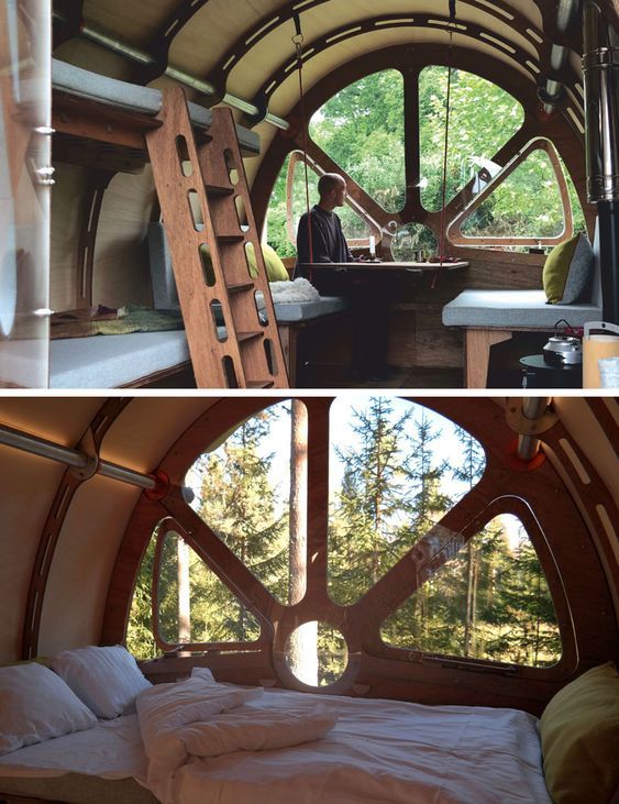 British company Tree Tents has created Fuselage, a contemporary .