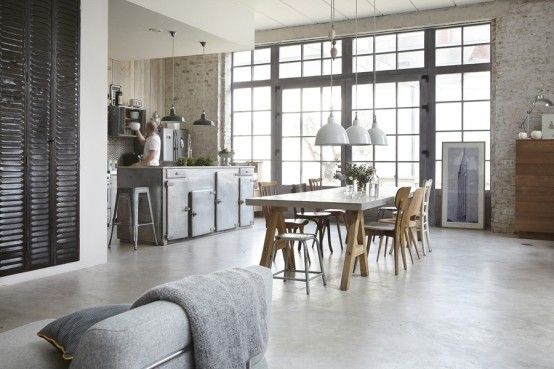 Old Waffle Factory Turned Into A Cozy Industrial House | Home .
