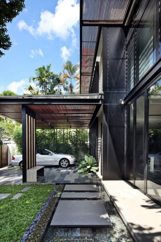 One Tree Hill Residence With Comfortable Modern Interiors | Modern .