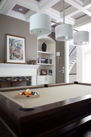 On Cue - Design Chic | Pool table room, Billiards room decor .