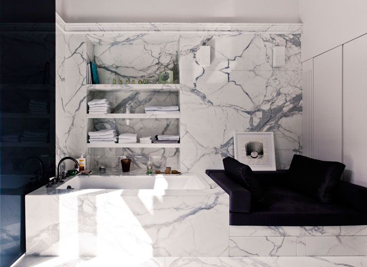 marble slabs - fitting (With images) | Apartment interior design .