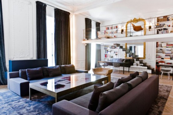 Parisian Apartment Design With Versailles Charm - DigsDi