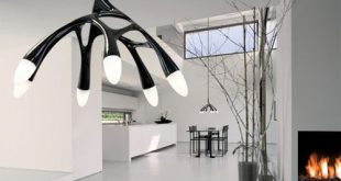 Pendant LED Lamp That Reminds Futuristic Antler Chandelier NLC by .