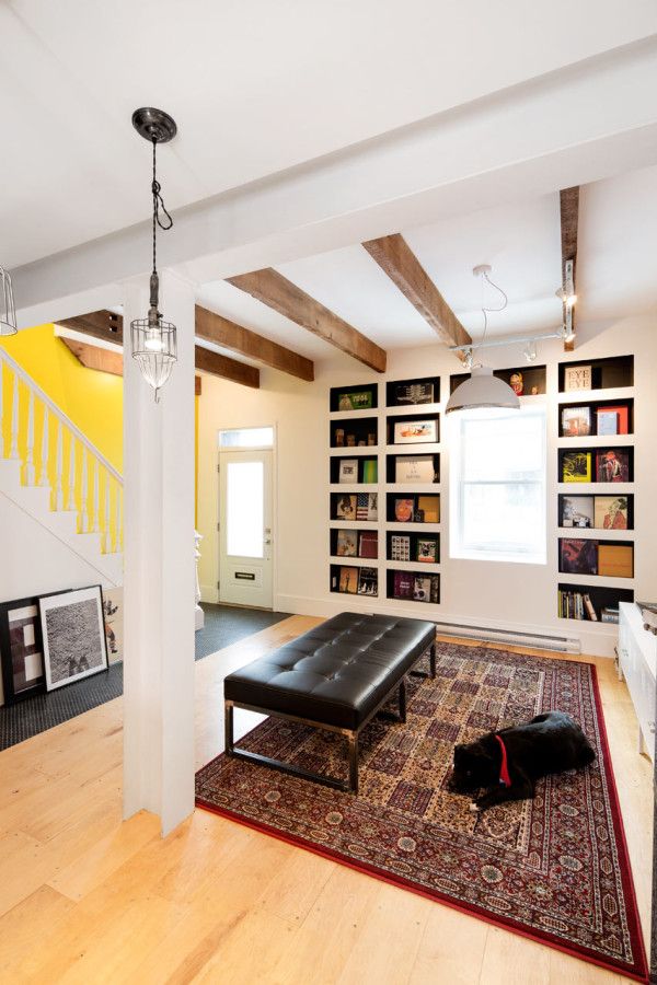 Row House Gets Whimsical, Industrial Makeover - Design Milk .
