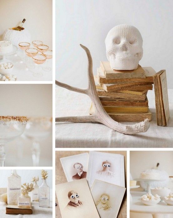 Pure White Halloween: 54 Elegant Ideas | DigsDigs | Classy .