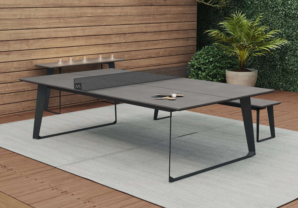 Amsterdam Outdoor Ping Pong Table in 2020 | Concrete dining table .