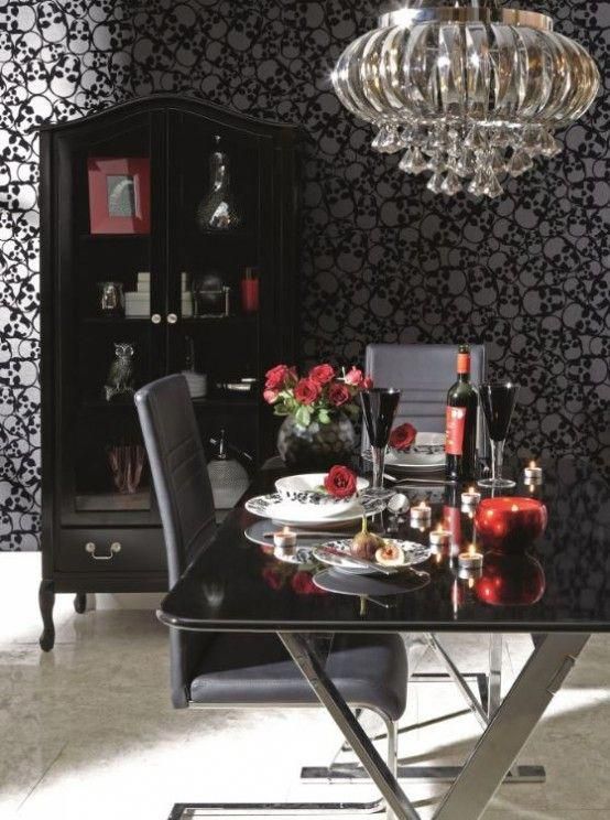 Refined Gothic Kitchen And Dining Room Designs | Gothic kitchen .
