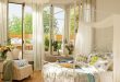 Romantic Bedroom Design With Semicircular Windows - DigsDi