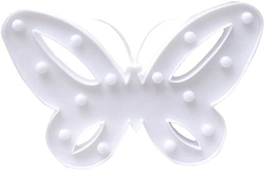 Amazon.com: Mobestech Creative Night lamp Battery Butterfly led .