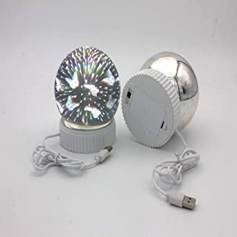 Buy HaRvic Mirror Light Night Projection Lamp Romantic Butterfly .