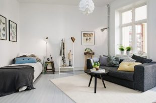 Scandinavian One-Room Studio Apartment In Gothenburg - DigsDi
