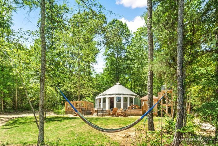 Stay Overnight At A Secluded Yurt Rental In Georgia, A .