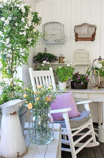 16 Shabby Chic Garden Designs With Interior Furniture – Top Easy .