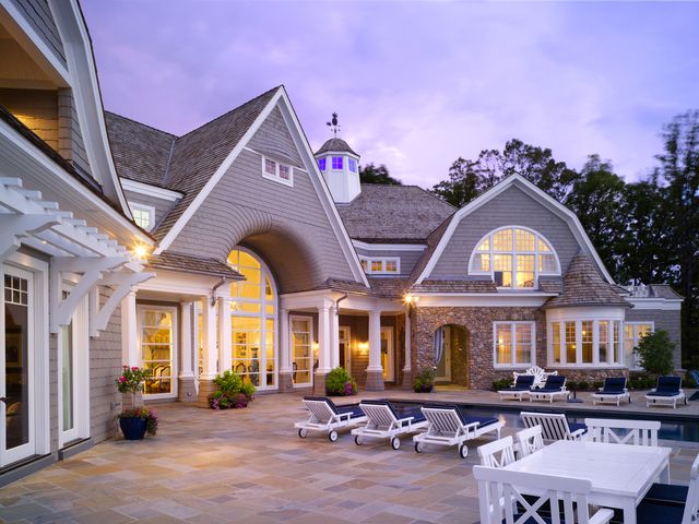 Shingle Style Family Vacation Retreat House | Luxury house plans .