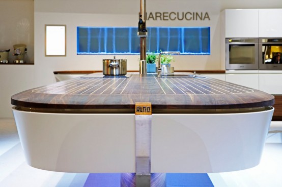 Ship-Inspired Minimalist Kitchen Design by Alno