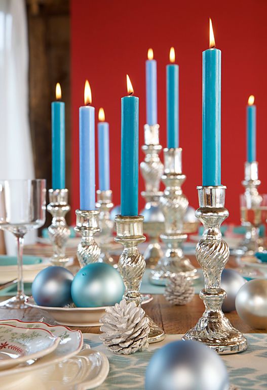 Silver And Blue Decor Ideas For Christmas And New Year