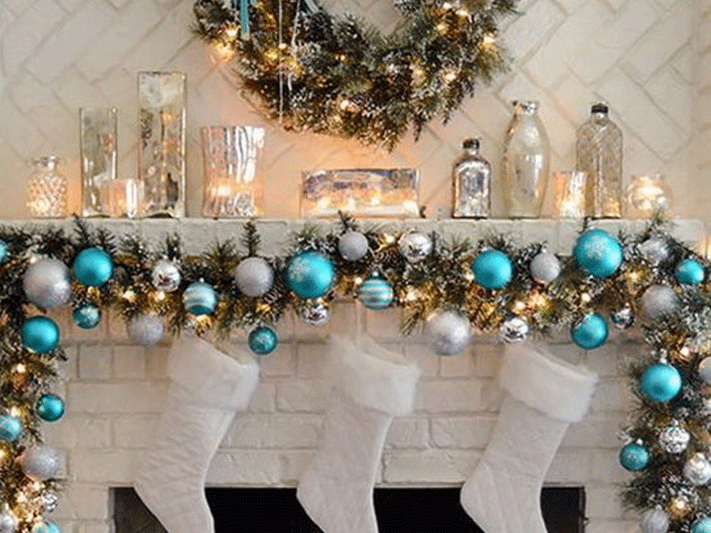 There are so many ideas on how to decorate a mantel or fireplace .