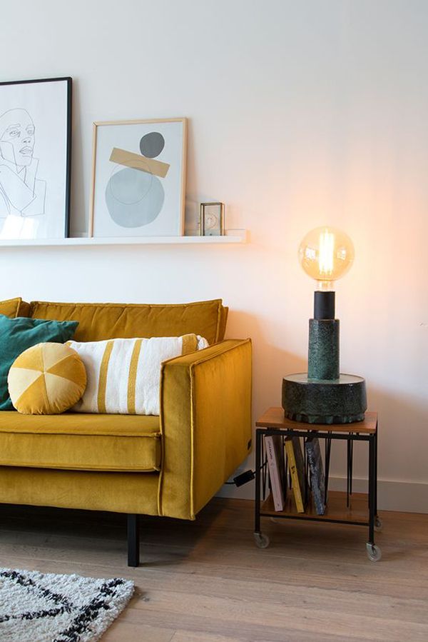 34 Stylish Ways To Use Retro Lamps In Your Interior | Retro lamp .