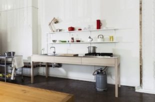 Simple Handmade Wooden Kitchens By Carpenter Collective - DigsDi