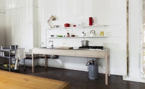 Simple Handmade Wooden Kitchens By Carpenter Collective | Kitchen .
